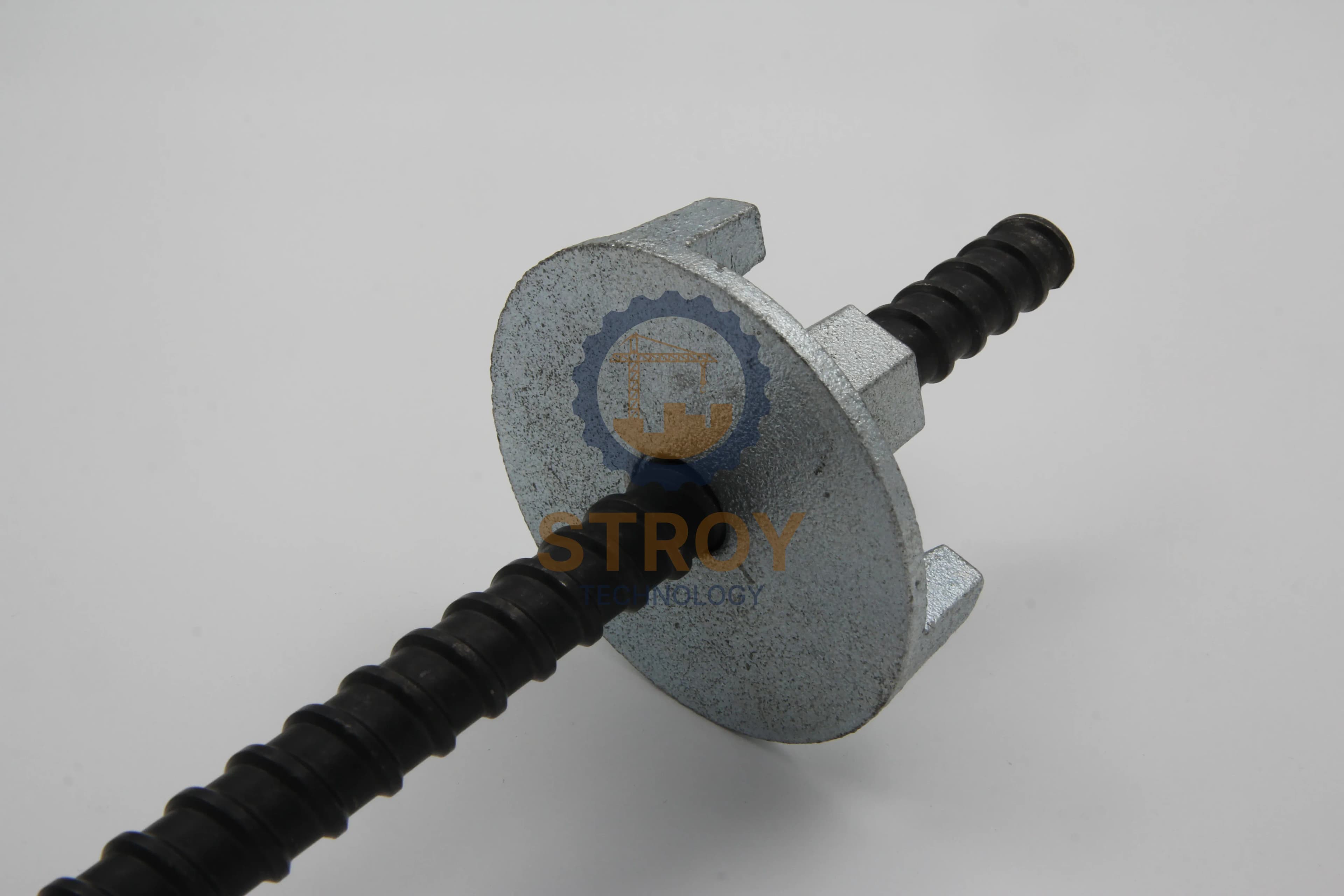 Гайка стяжная оцинкованная трехрожковая 90мм