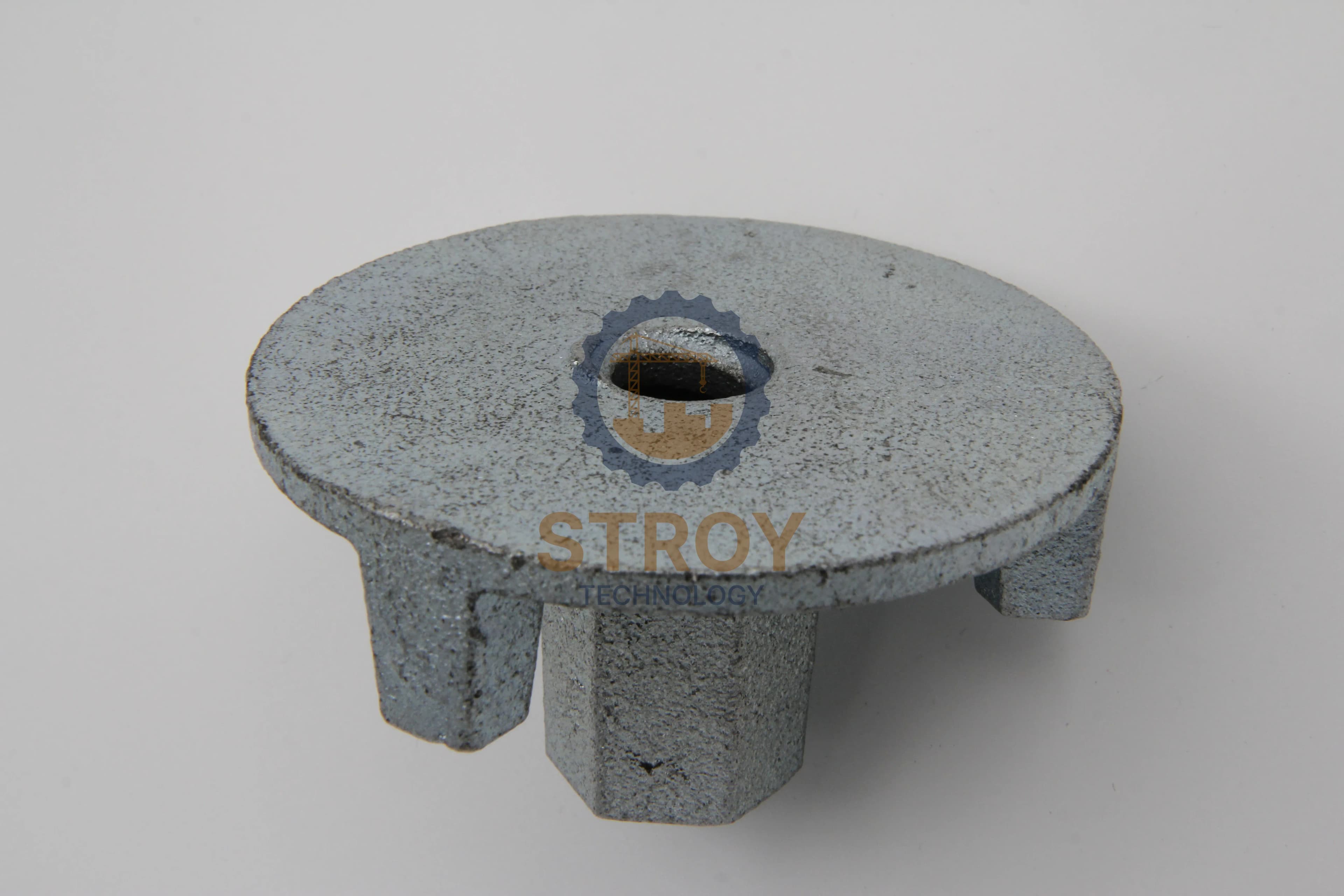 Гайка стяжная оцинкованная трехрожковая 90мм