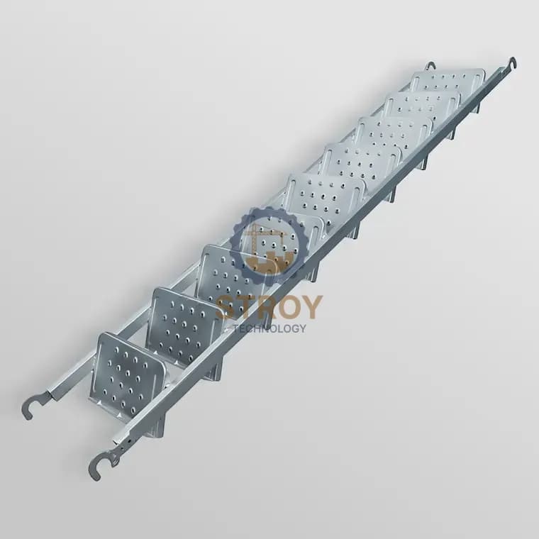 Стальная маршевая лестница